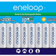 Eneloop AA 12-Pack, $20